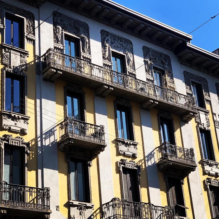 Luxury Room In Central Art Nouveau Building Next To Metro Station Milano Dış mekan fotoğraf
