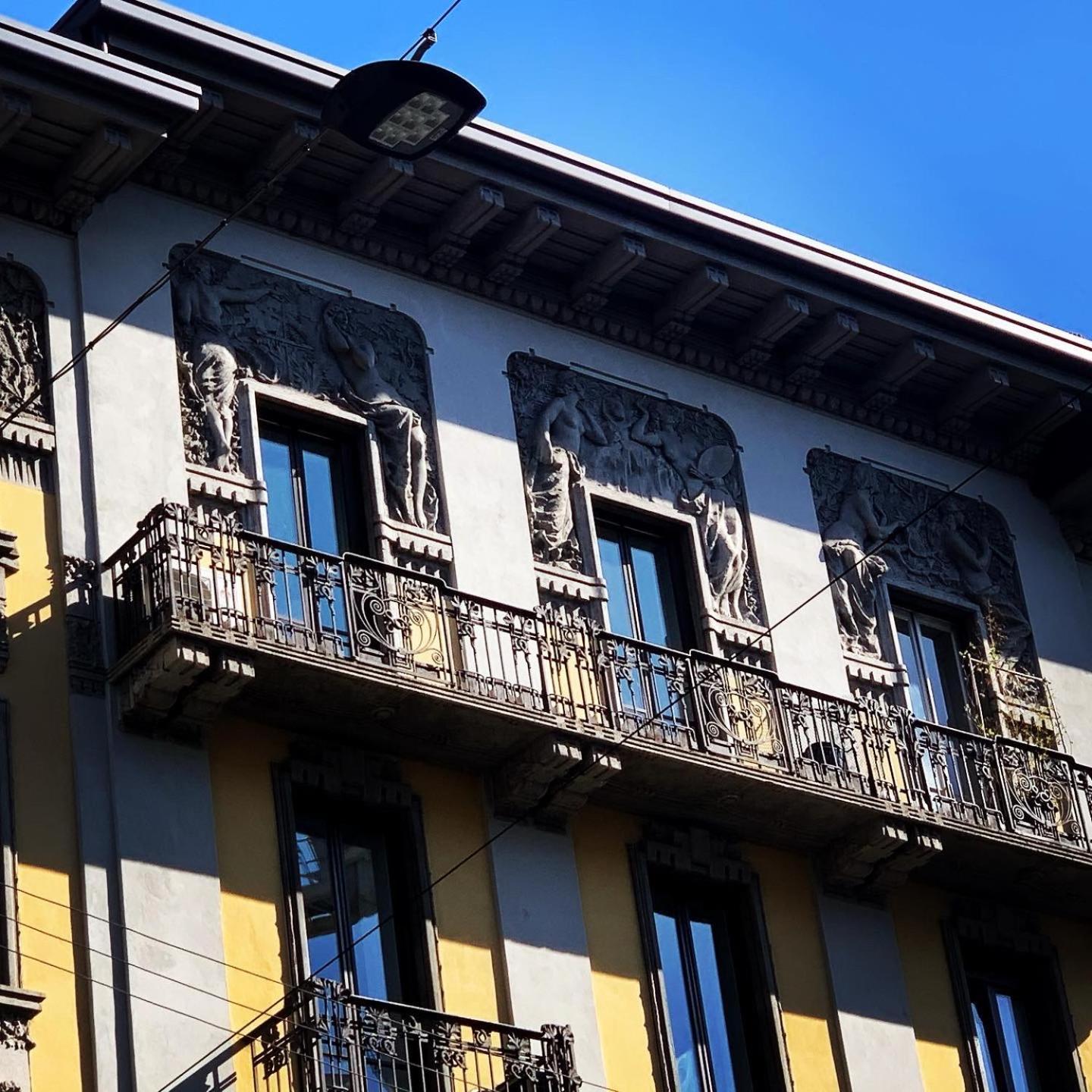 Luxury Room In Central Art Nouveau Building Next To Metro Station Milano Dış mekan fotoğraf
